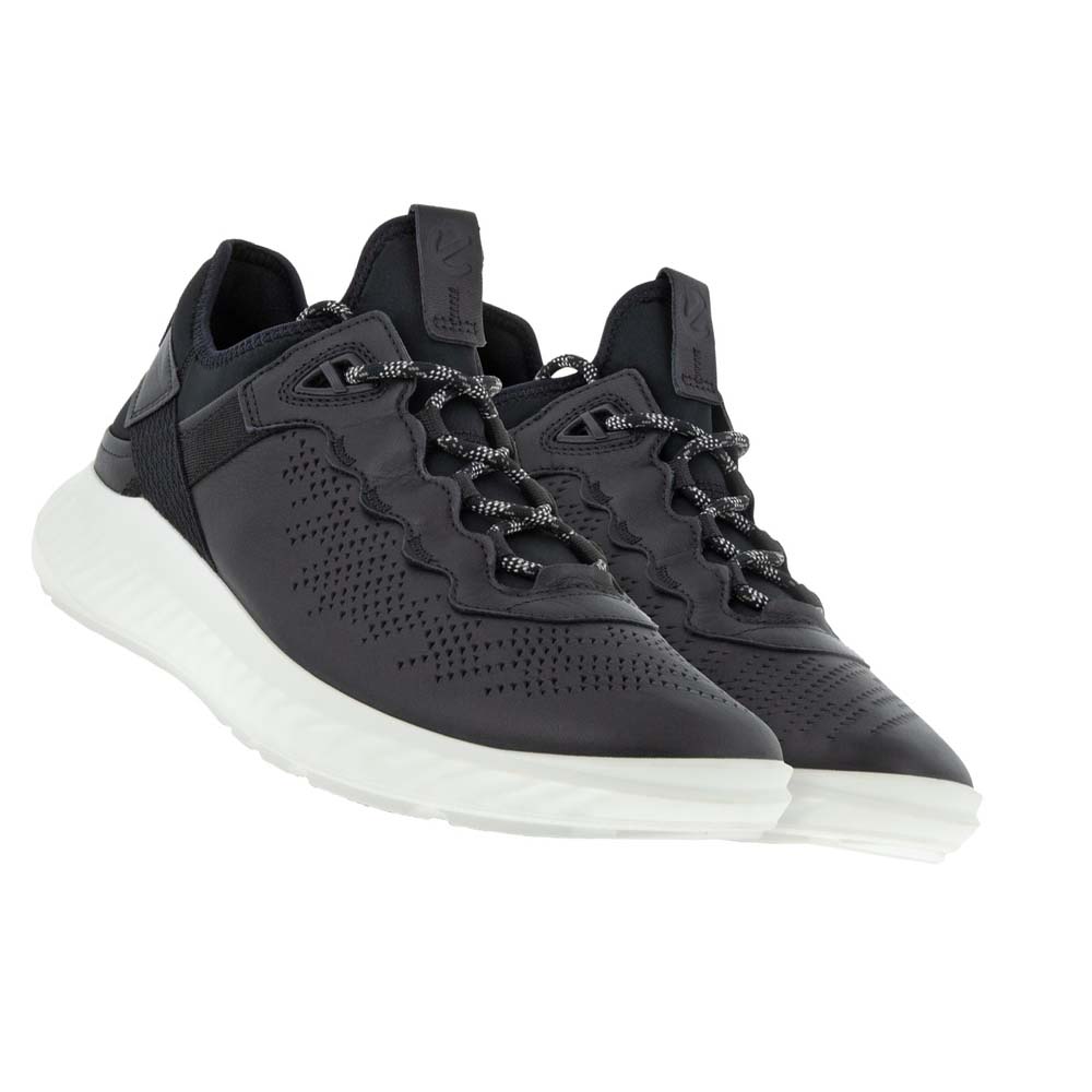 Ecco Ath-1fm Sneakers Herr Svarta Vita | SE 598DFM